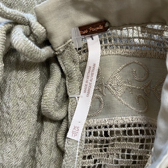 NWOT Free People It Takes Two Lace Babydoll Top - Picture 8 of 12